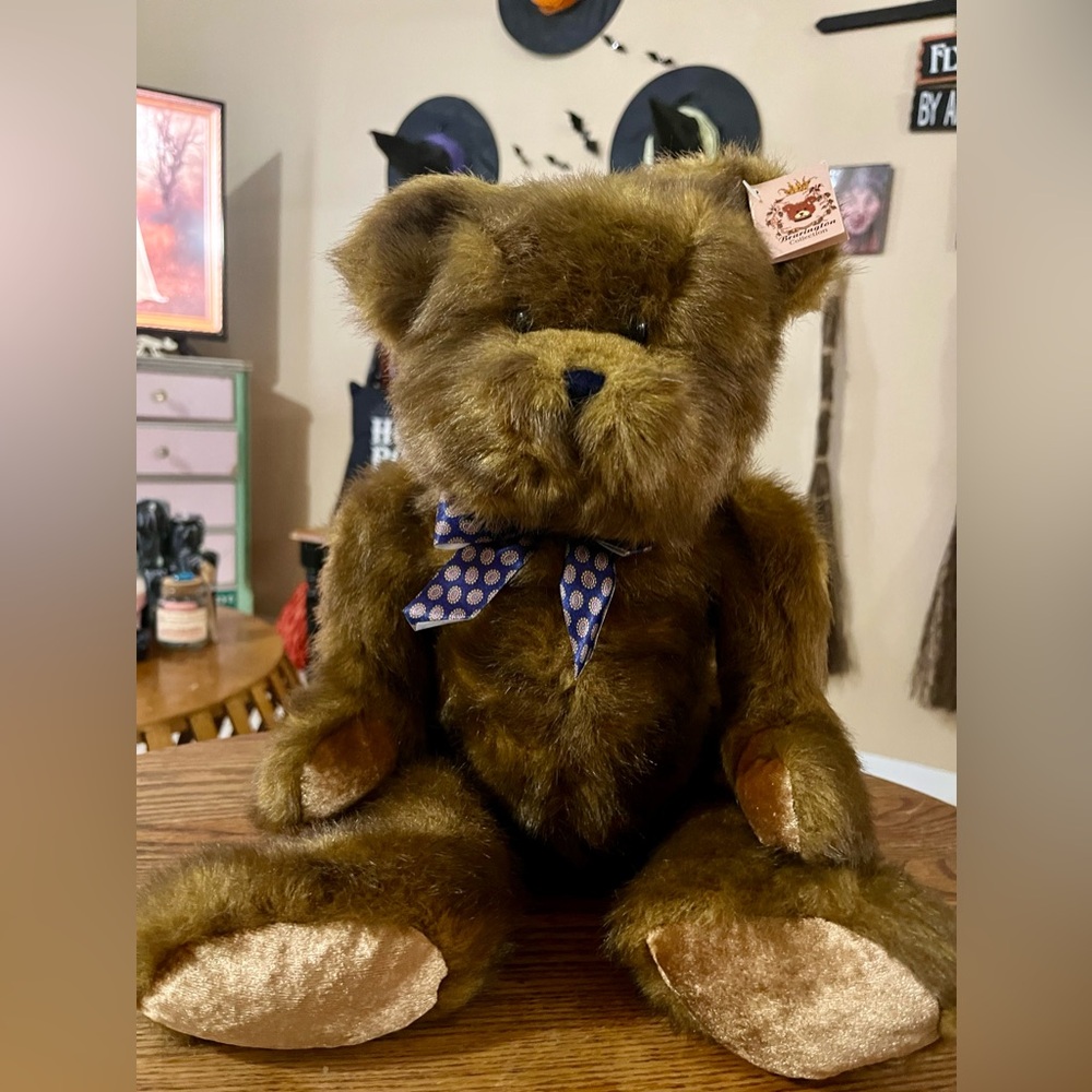 The Bearington Collection Stuffed Teddy Bear - Mr. Bradley 1001L